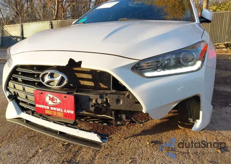 2020 Hyundai Veloster 2.0 from USA, damaged, VIN KMHTG6AF1LU026811